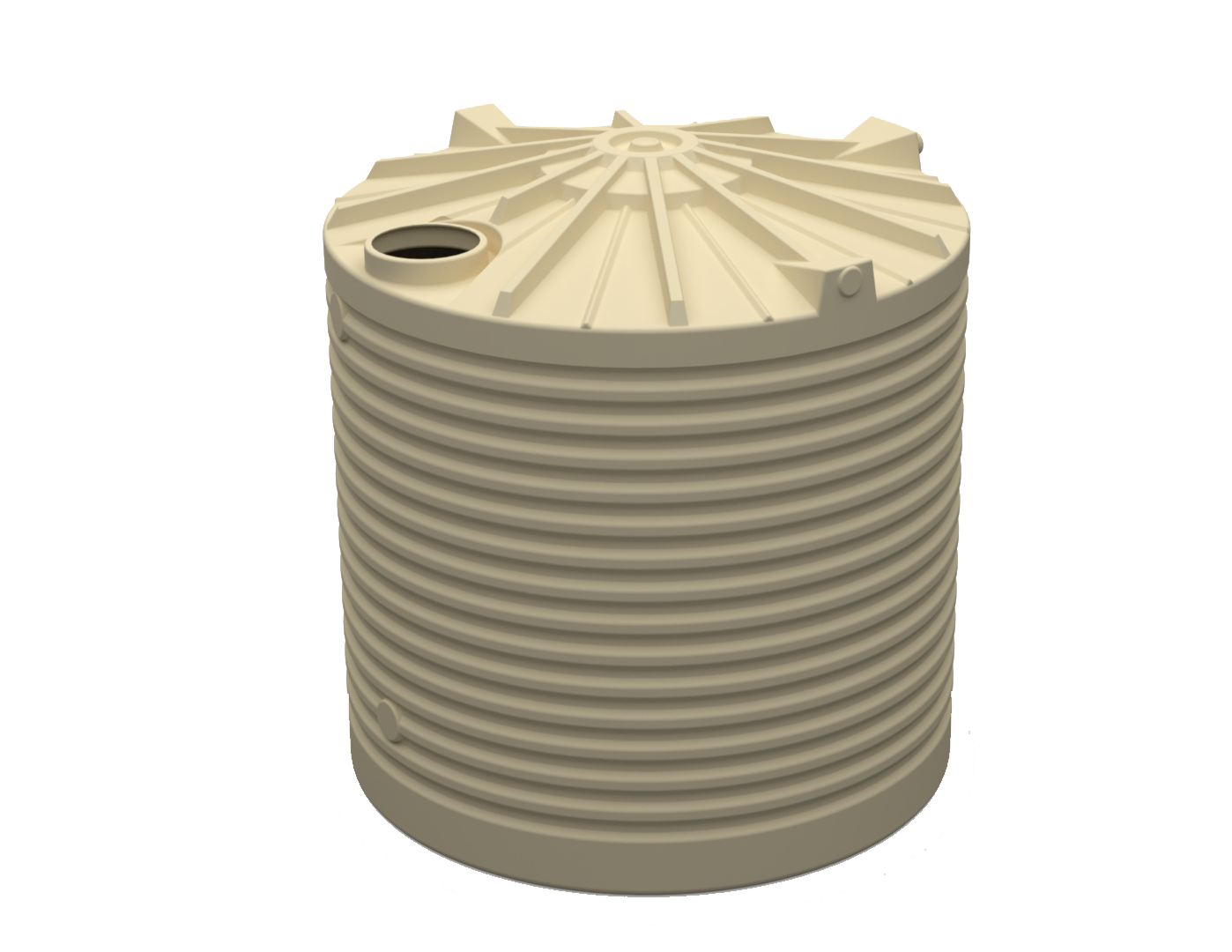 9,000L Poly Rainwater Tank Clark Tanks
