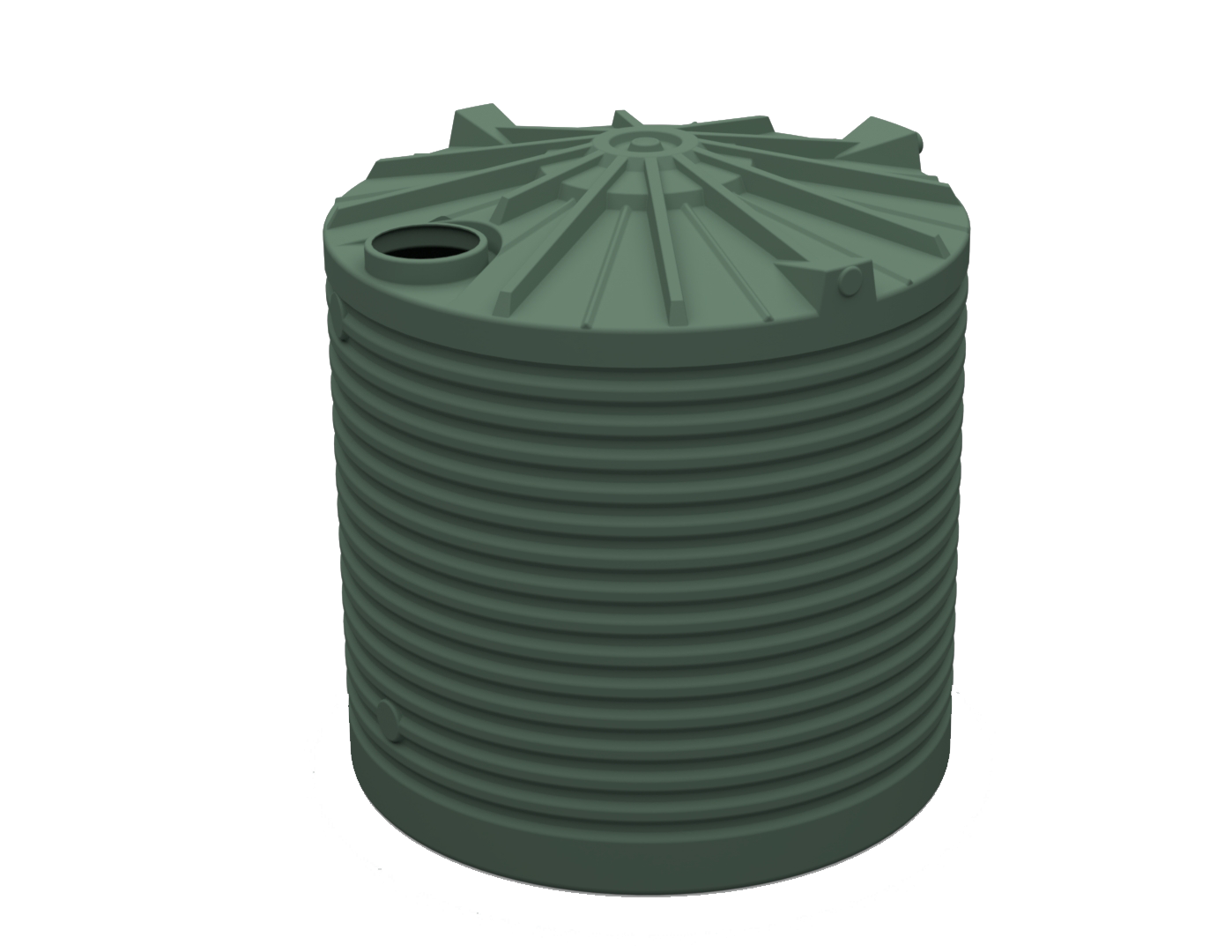 9,000L Poly Rainwater Tank Clark Tanks