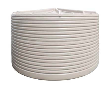 40,000L Round Poly Rainwater Tank | Clark Tanks