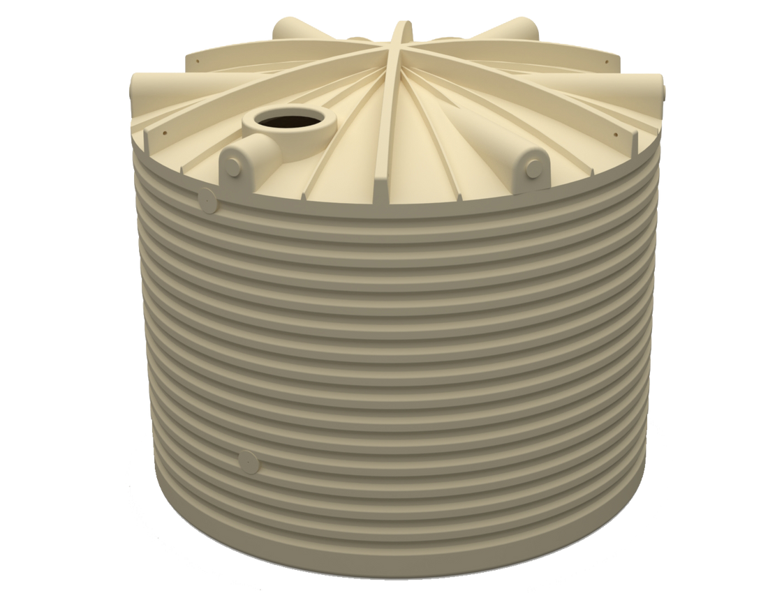 15,900L Poly Rainwater Tank free shipping Nrrtanks Pty Ltd