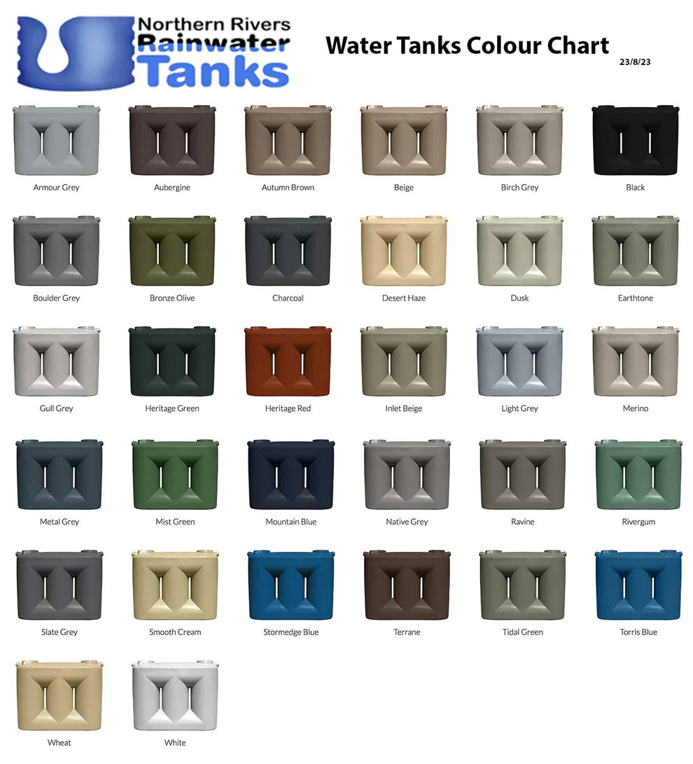 15,000lt Poly Rainwater Tank Clark Tanks