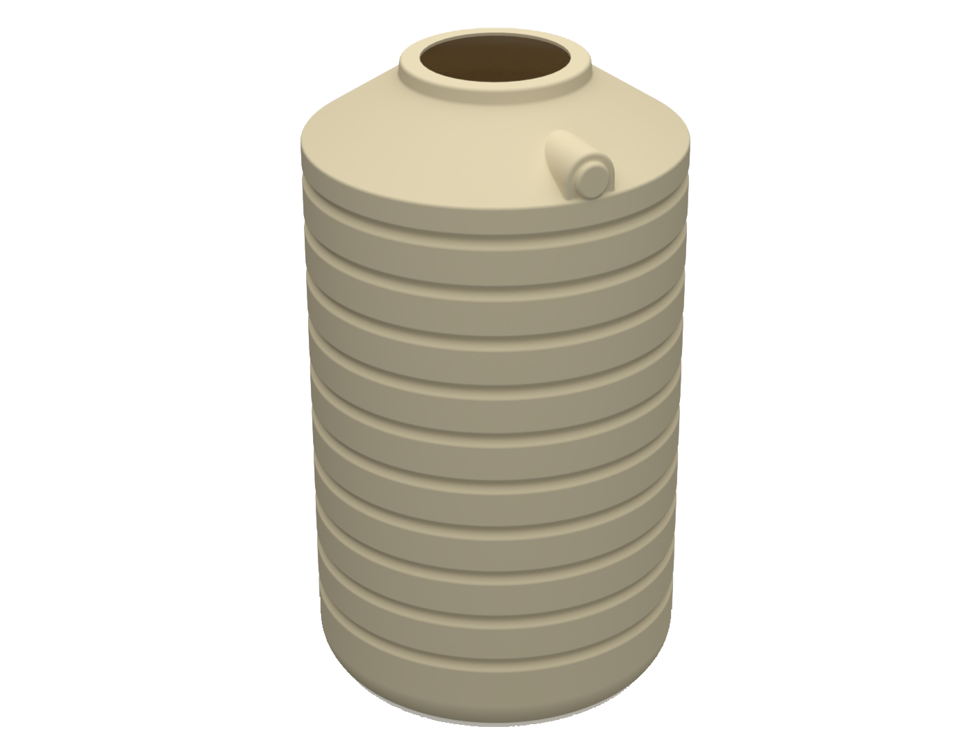 1,000L Poly Rainwater Tank Clark Tanks