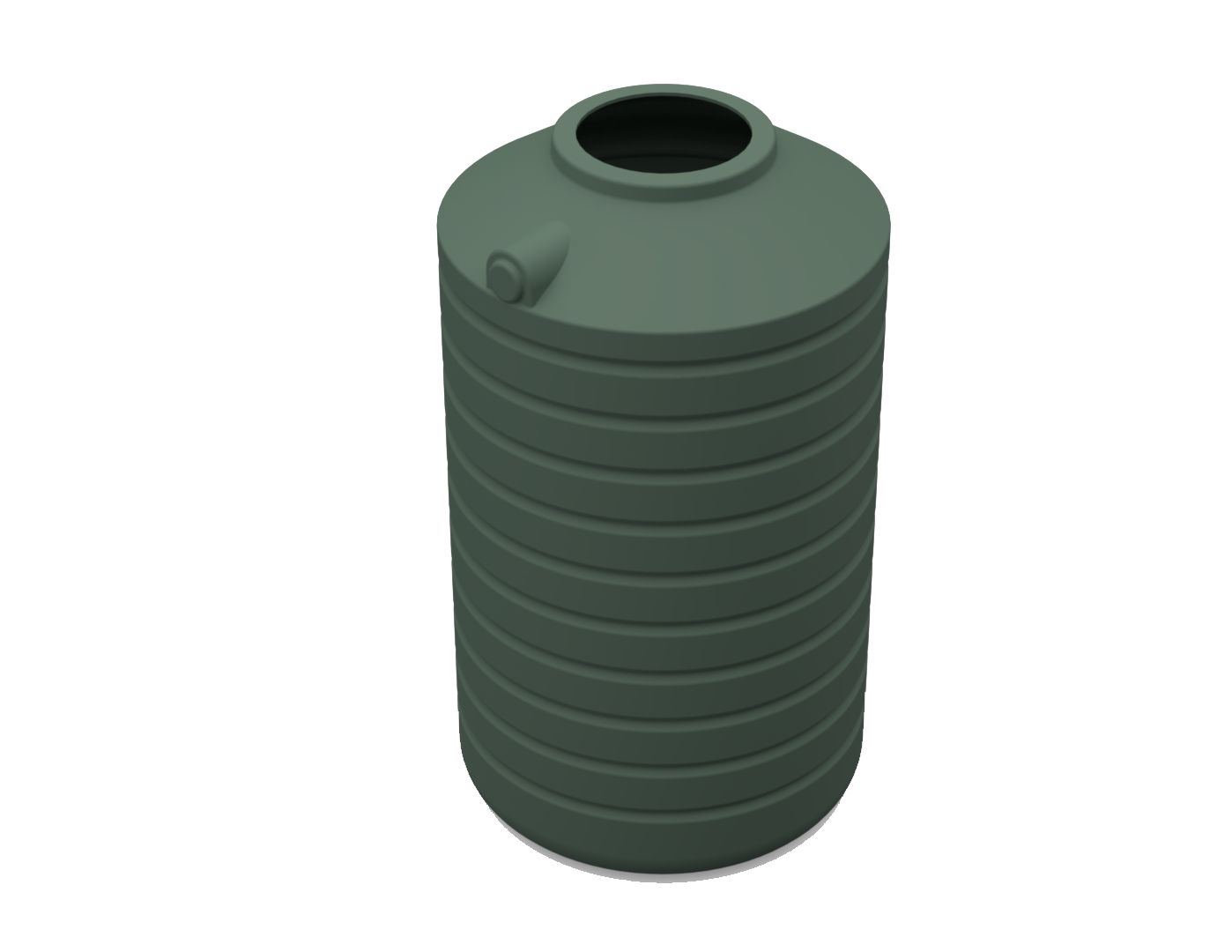 1,000L Poly Rainwater Tank Clark Tanks