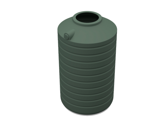 1,000L Poly Rainwater Tank Clark Tanks