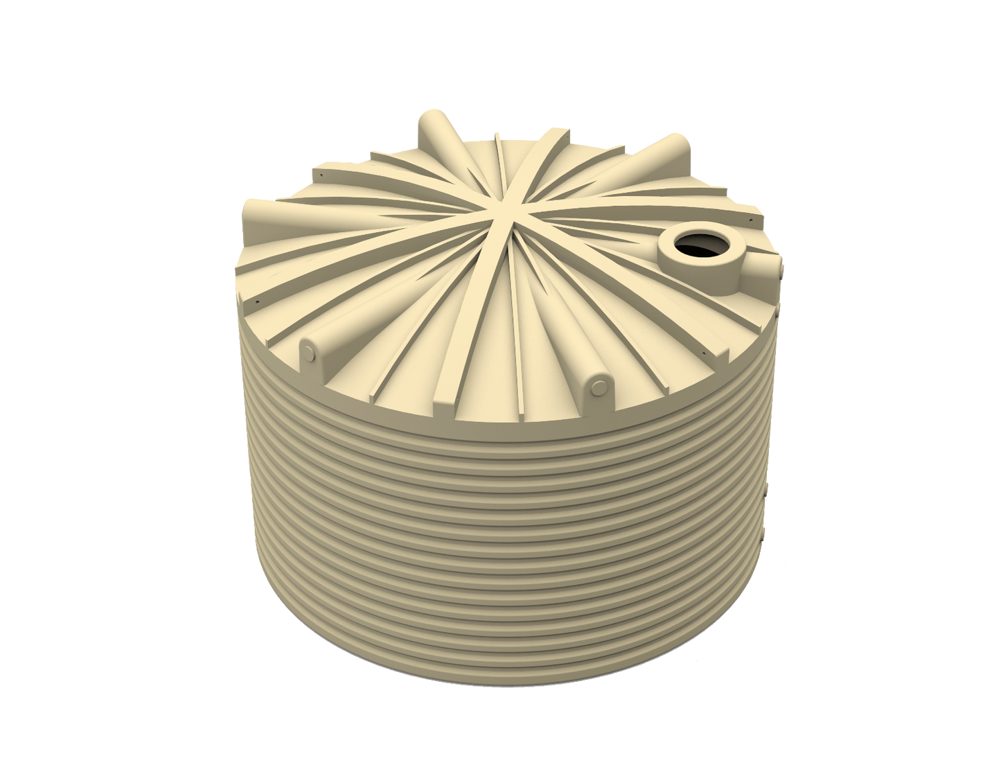 25,000L Poly Rainwater Tank Clark Tanks