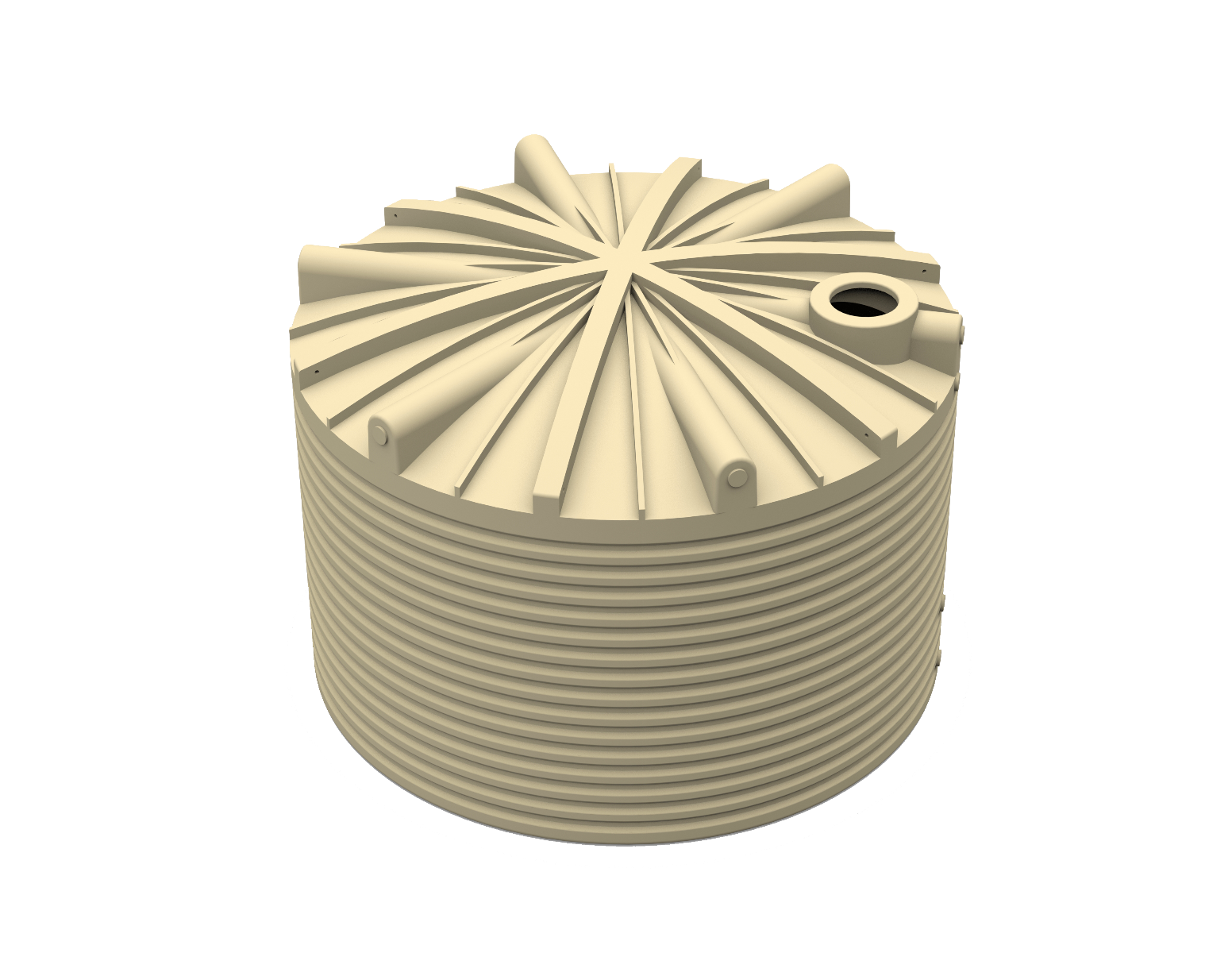 25,000L Poly Rainwater Tank Clark Tanks