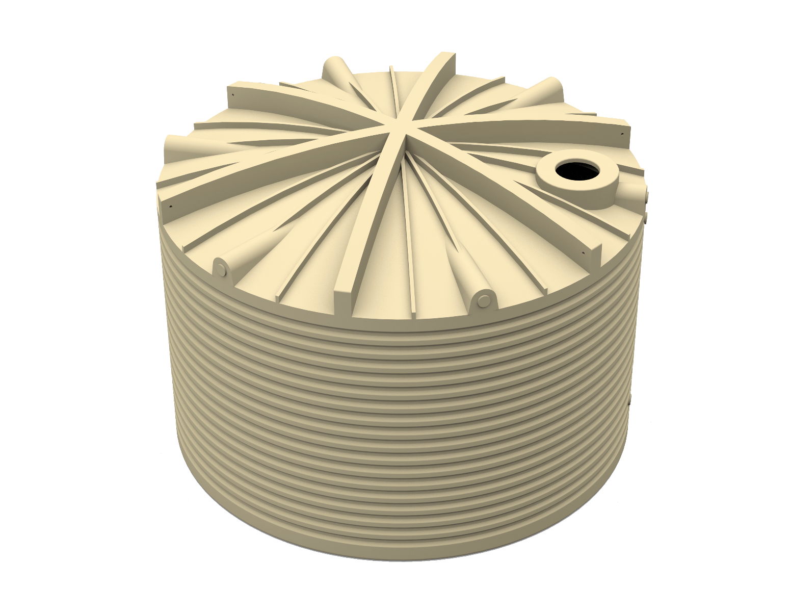 31,822L Poly Rainwater Tank Clark Tanks