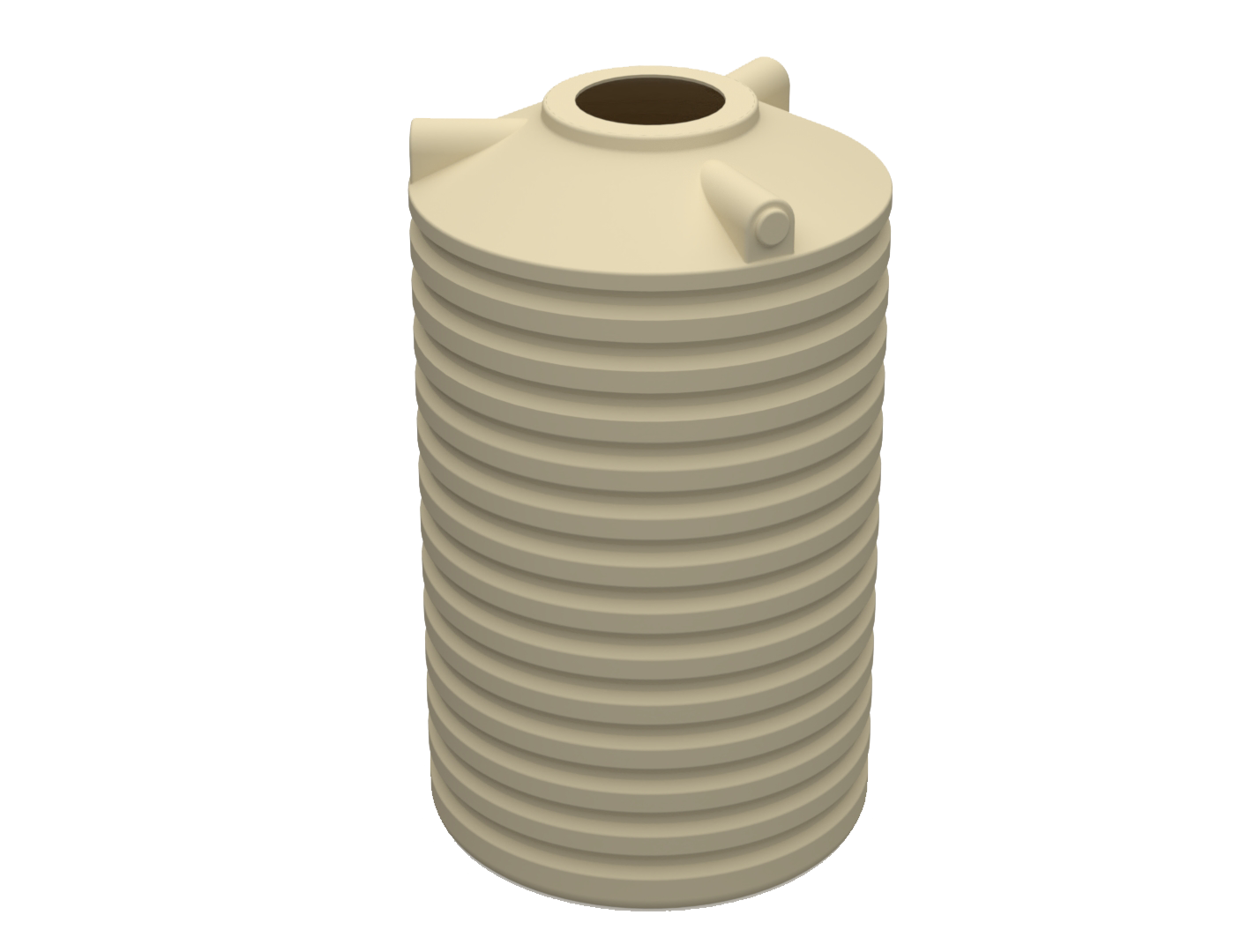 2,000L Poly Rainwater Tank Clark Tanks