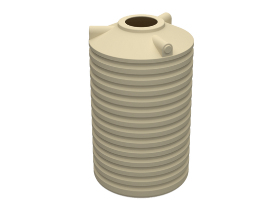 2,000L Poly Rainwater Tank Clark Tanks