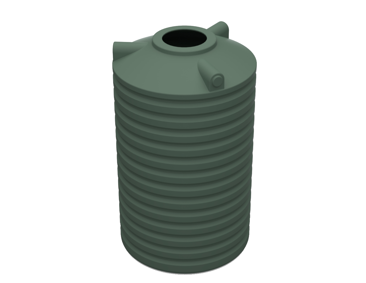 2,000L Poly Rainwater Tank Clark Tanks