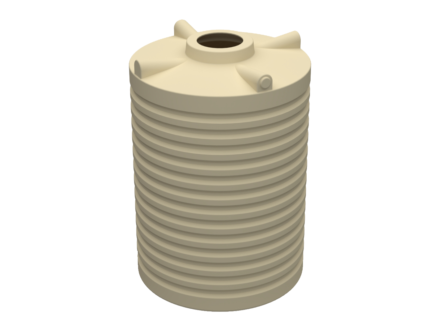 3,000L Poly Rainwater Tank Clark Tanks