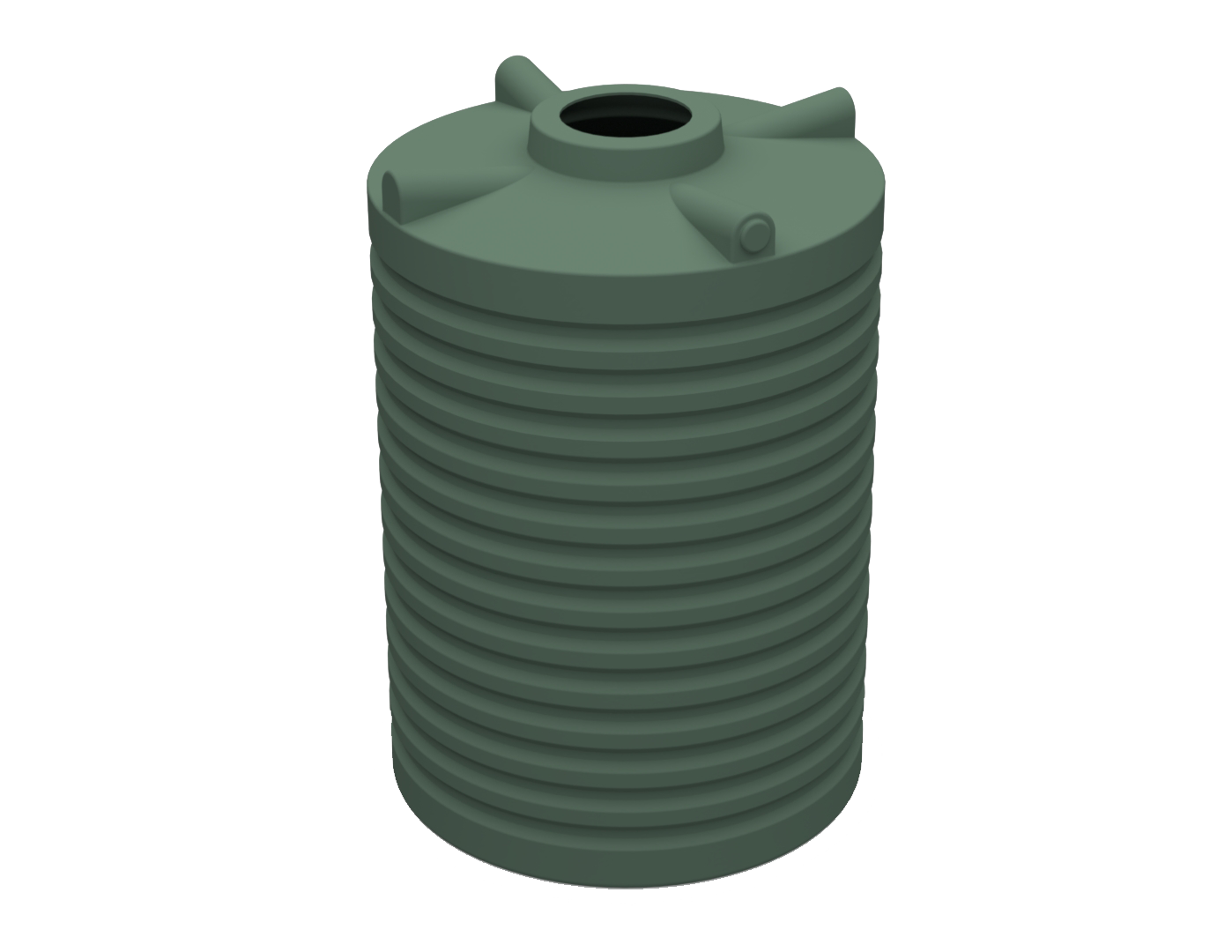 3,000L Poly Rainwater Tank Clark Tanks