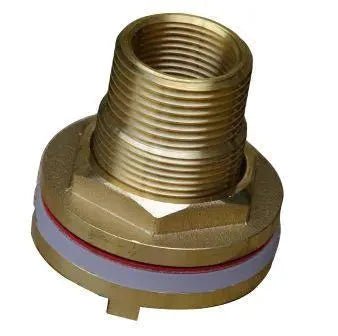 WaterMark-approved brass outlet fitting for Clark rainwater tank